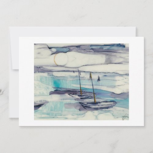 Icelandic waters note card