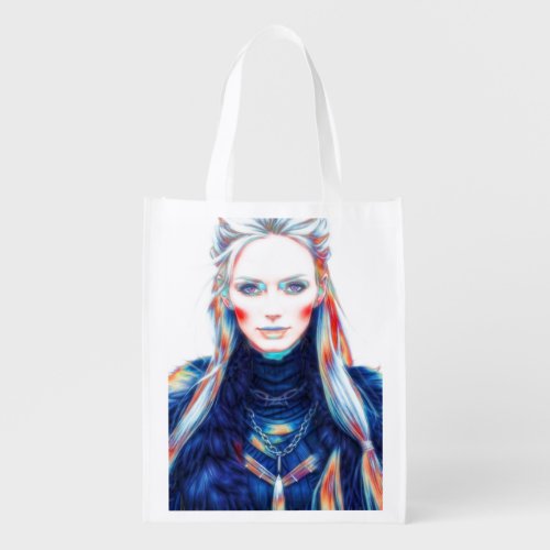 Icelandic Witch Grocery Bag