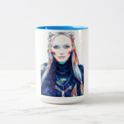 Icelandic Witch Two_Tone Coffee Mug
