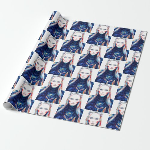 Icelandic Witch Wrapping Paper