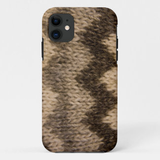 Icelandic wool pattern iPhone 11 case