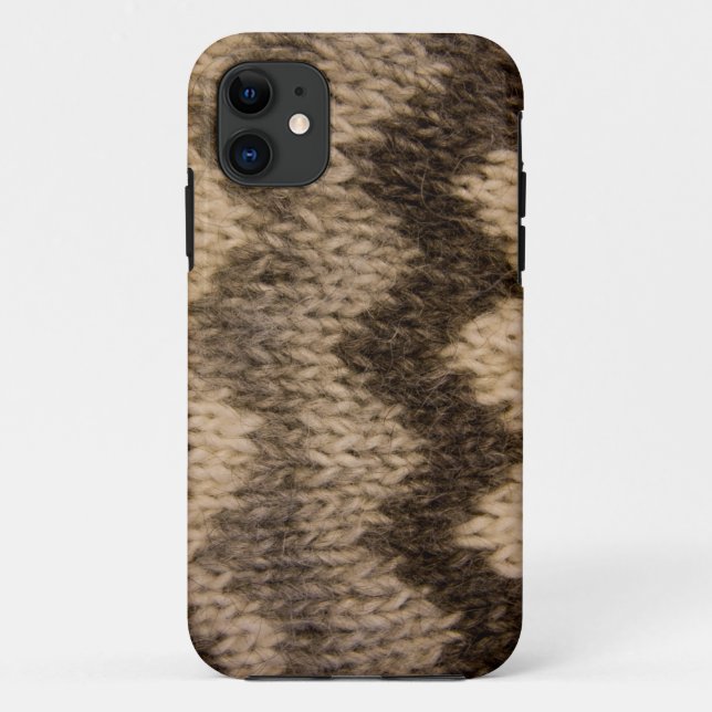 Icelandic wool pattern Case-Mate iPhone case (Back)