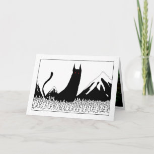 Icelandic Yule Cat Card