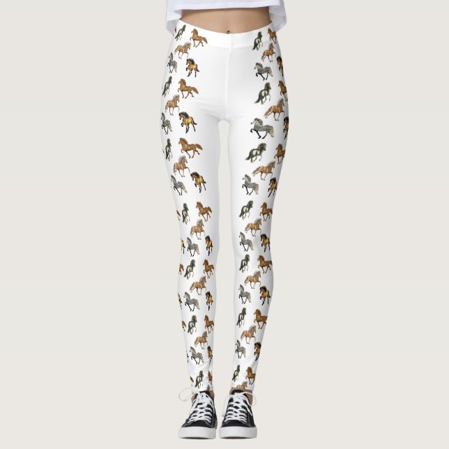 Icelandics in Gait Leggings (Front)