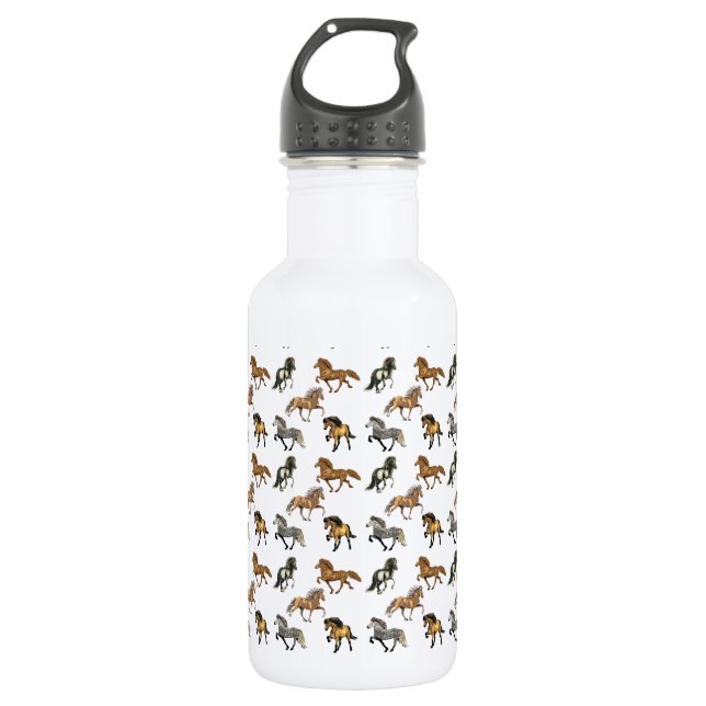 Icelandic's in Gait Stainless Steel Water Bottle (Front)