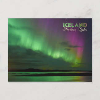 Iceland's Northern Lights Postcard
