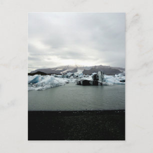 Icelantic landscape - Jökulsárlón Glacier Postcard