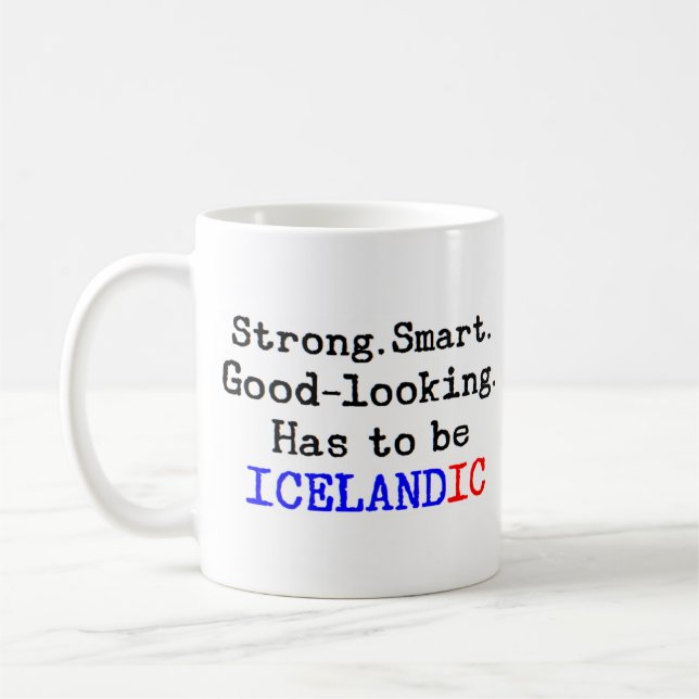 icelstrong coffee mug (Left)