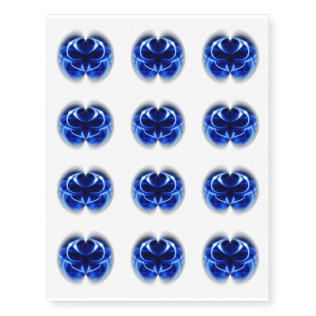 Iceman Temporary Tattoos (Front)