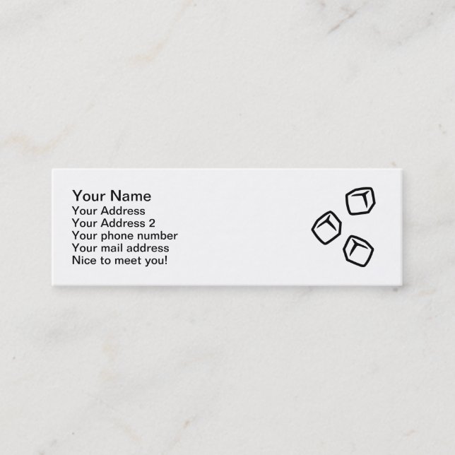 ices_cubes_1c.png mini business card (Front)