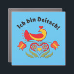 Ich bin Deitsch! Car Magnet<br><div class="desc">Let the world or your refrigerator know that you are proud to be PA Dutch!</div>