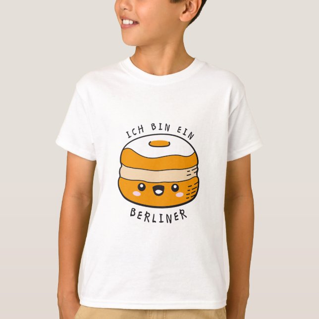 Ich bin ein Berliner Boy T-Shirt (Front)