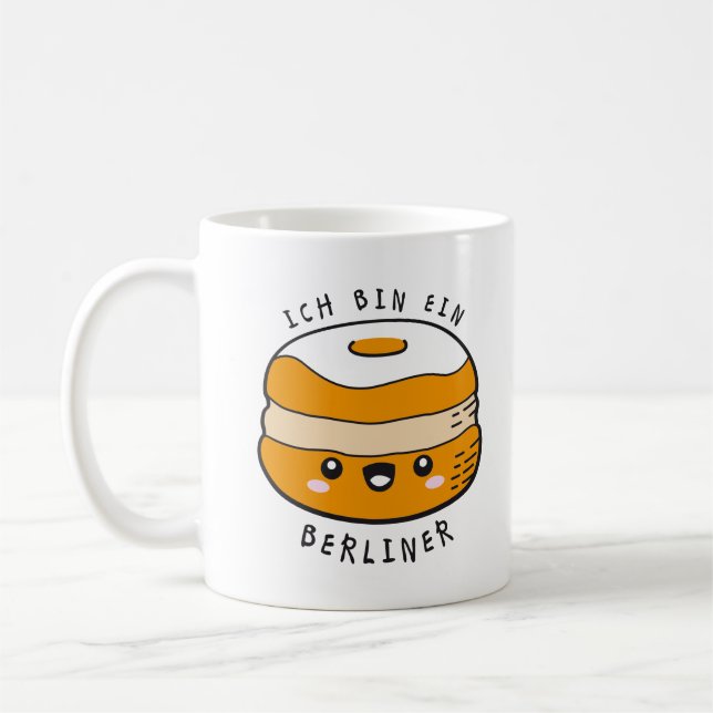 Ich bin ein Berliner Coffee Mug (Left)