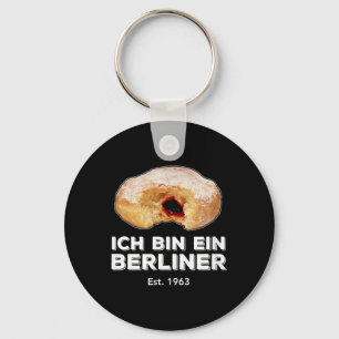 Ich Bin Ein Berliner Speech Jelly Donut Wall Cold  Keychain