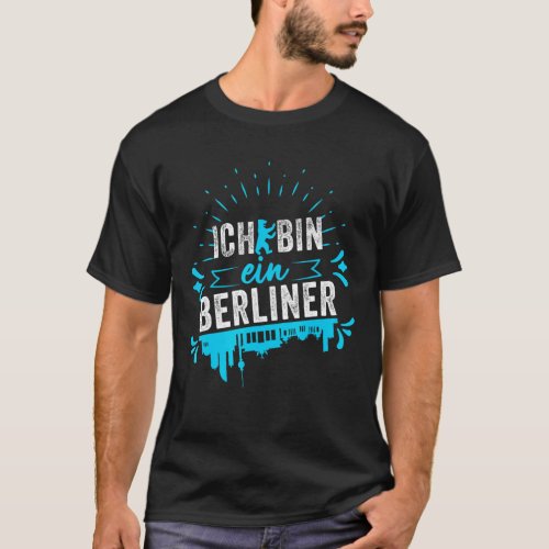 Ich Bin Ein Berliner Sweet Berlin Sightsights   1 T_Shirt
