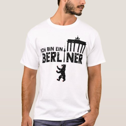 Ich Bin Ein Berliner T_Shirt