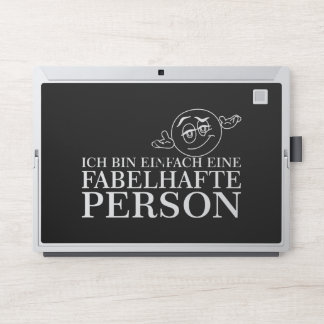 Ich bin einfach eine fabelhafte Person! HP Laptop Skin