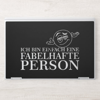 Ich bin einfach eine fabelhafte Person! HP Laptop Skin