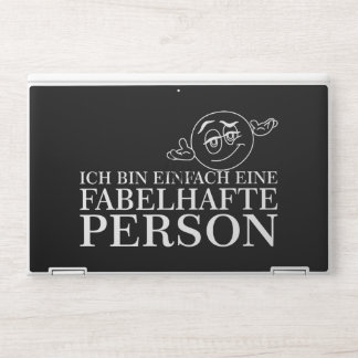 Ich bin einfach eine fabelhafte Person! HP Laptop Skin