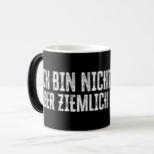 Ich bin nicht perfekt – aber ziemlich nah dran! color morph mug 