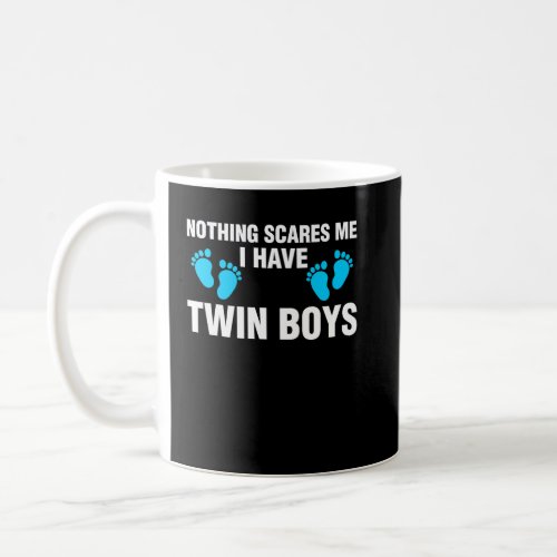 Ich Habe zwei Boys  Vater Von Zwillingen Mnner MM Coffee Mug
