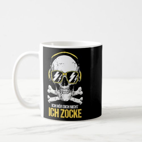 Ich Hrdich Nicht Ich Zcke Pc Gamer Video Player  Coffee Mug