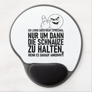 ICH LERNE DOCH NICHT SPRECHEN GEL MOUSE PAD