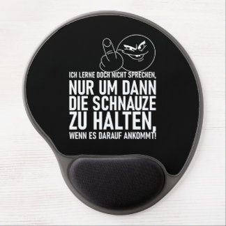 ICH LERNE DOCH NICHT SPRECHEN GEL MOUSE PAD
