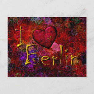 Ich Liebe Berlin Postcard