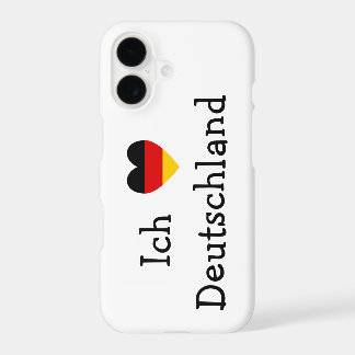 Ich liebe Deutschland iPhone 17 Case
