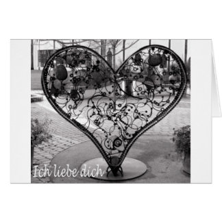 Ich liebe dich cards