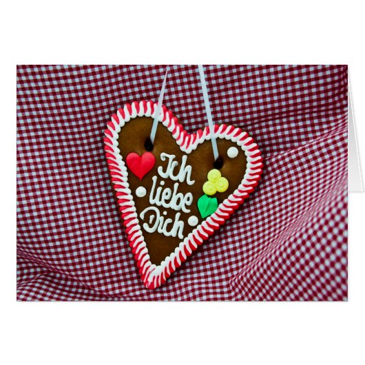 Ich liebe Dich Cards (Front Horizontal)