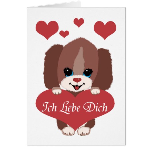Ich Liebe Dich Cards (Front)