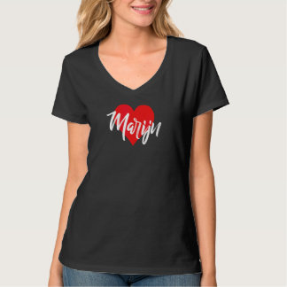 Ich Liebe Marijn Vorname Liebe Herz T-Shirt