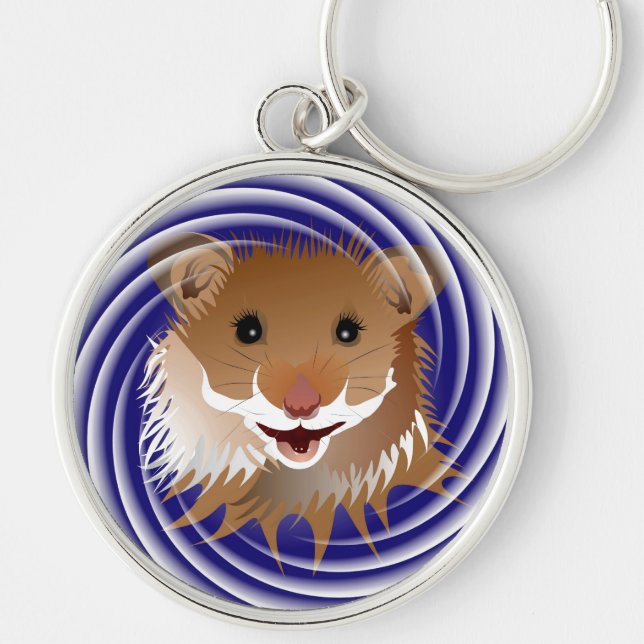 Ich liebe meinen kleinen Hamster Keychain (Front)