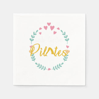 Ich Liebe Pilates Relaxation Muscle Exercise Gift Napkins