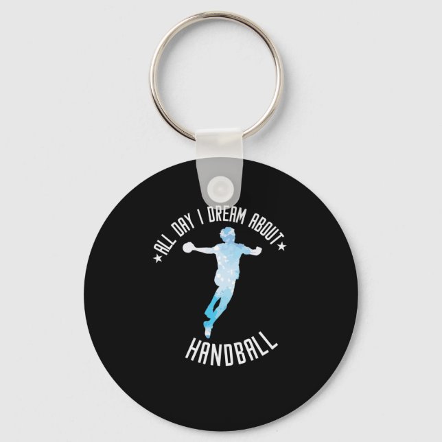 Ich träume nur von Handball Keychain (Front)