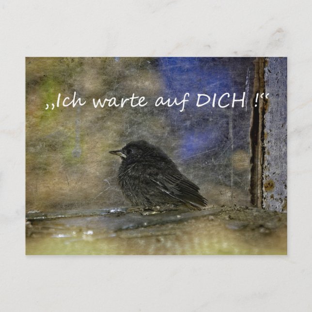 Ich warte auf Dich  - Postcard (Front)