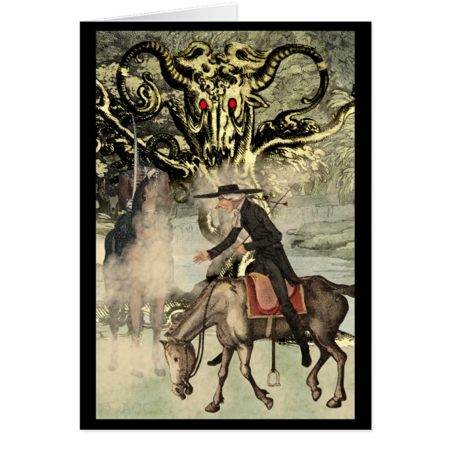 Ichabod Crane, Major Andre Tree, Sleepy Hollow Cards (Front)