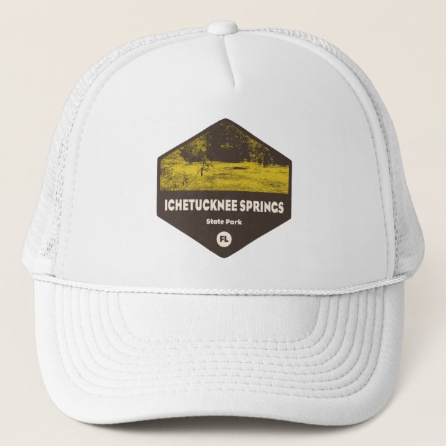 Ichetucknee Springs State Park Florida Trucker Hat (Front)