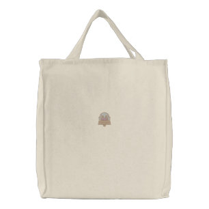 IchiBag-Skee Clupkitz Embroidered Tote Bag