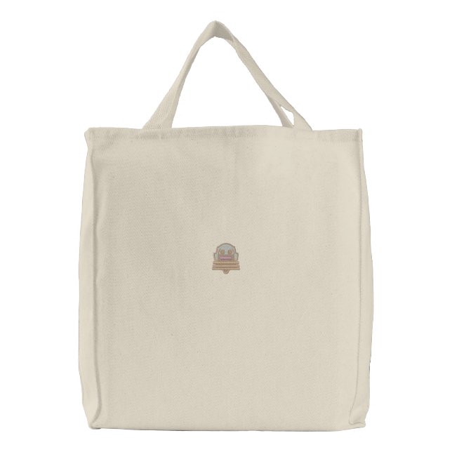 IchiBag-Skee Clupkitz Embroidered Tote Bag (Front)