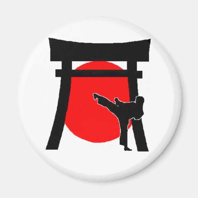 ichiban round magnet (Front)