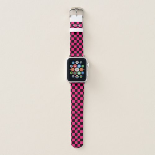 Ichimatsu Checkered Japanese Pattern Apple Watch Band