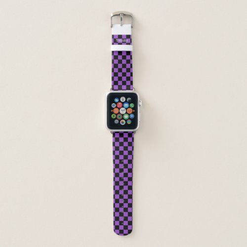 Ichimatsu Checkered Japanese Pattern Apple Watch Band