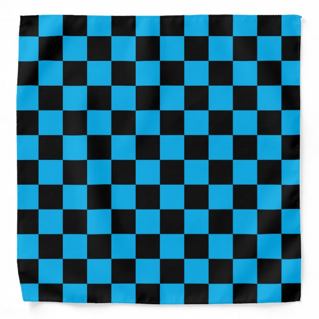 "Ichimatsu" Checkered Japanese pattern bandana (Front)