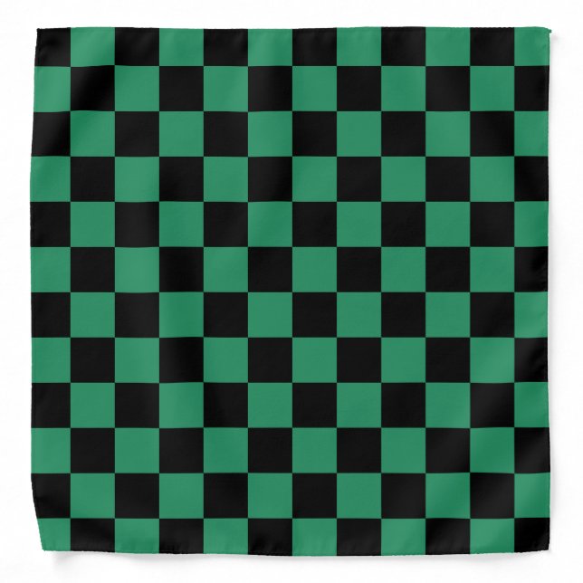 "Ichimatsu" Checkered Japanese pattern bandana (Front)
