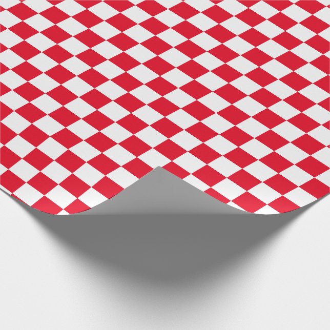 Ichimatsu japan traditional pattern white wrapping paper (Corner)