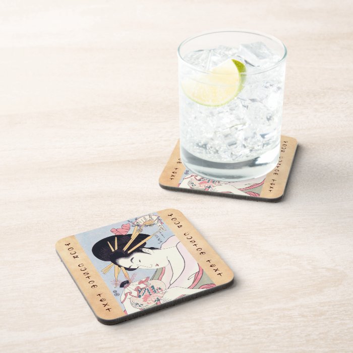 Ichirakusai Eisui Five Seasonal Festivals courtesa Drink Coaster