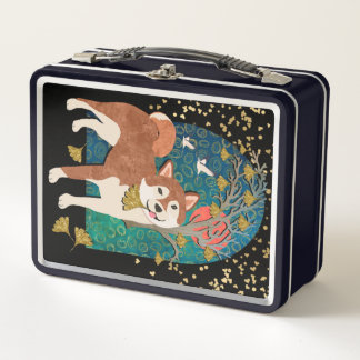 ICHO SHIBA  Shiba Inu Metal lunch box